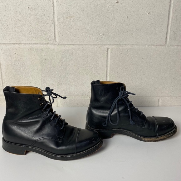 Authentic Handmade Leather Ralph Lauren Boots - Picture 2 of 9